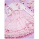 Mademoiselle Pearl Sanrio Cinnamoroll Cherry Themed Blouse Cutsew JSK and OP(Reservation/2 Colours/Full Payment Without Shipping)